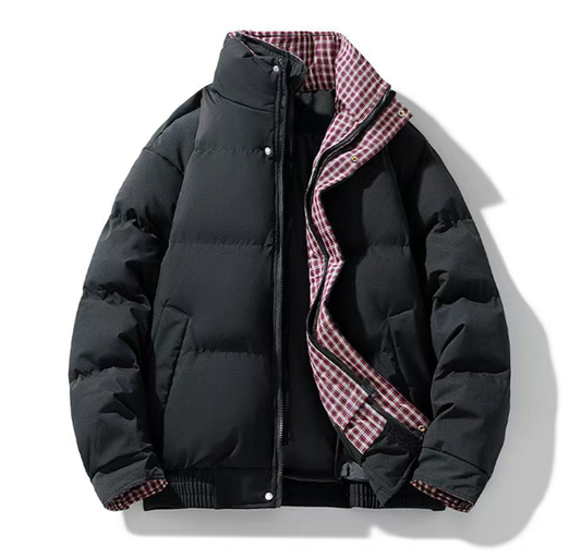 Imitation two-piece winter couple's jacket