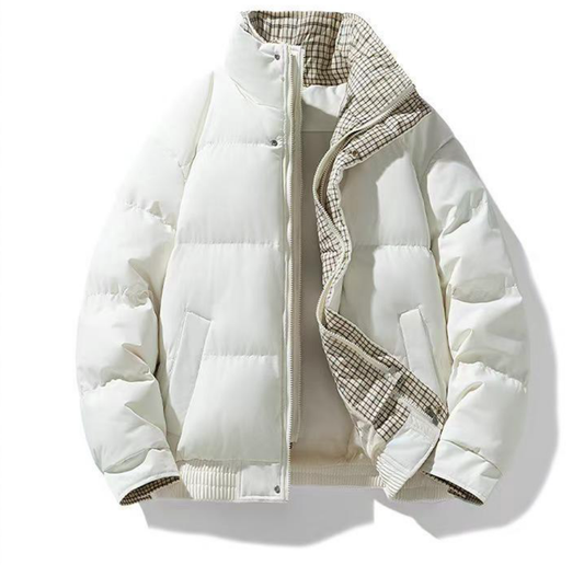 Imitation two-piece winter couple's jacket