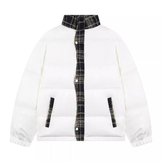 American-style stand collar cotton jacket, unisex（N204）