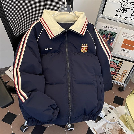 American-style couple's cotton jacket