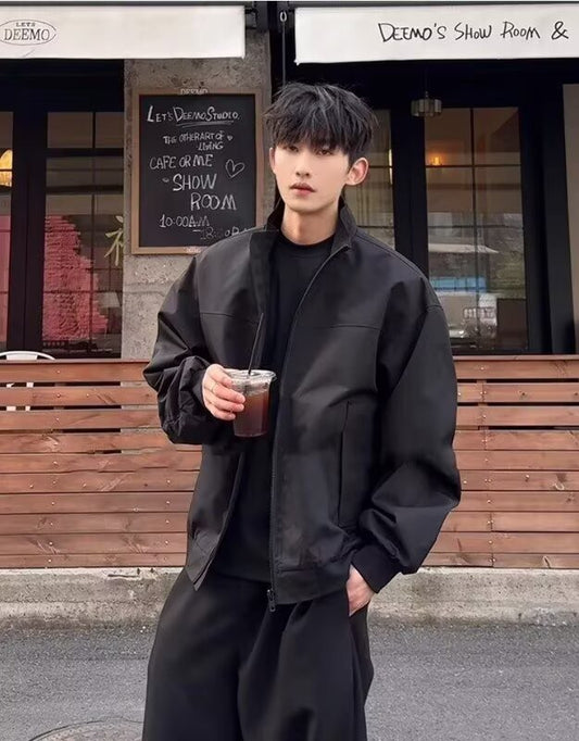Men's Deconstructed Loose-Fit Jacket - East Meets West Urban Street Style