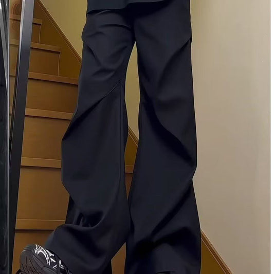 Crinkle Fluid Flare Pants