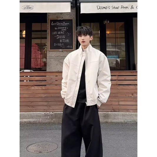 Men's Deconstructed Loose-Fit Jacket - East Meets West Urban Street Style